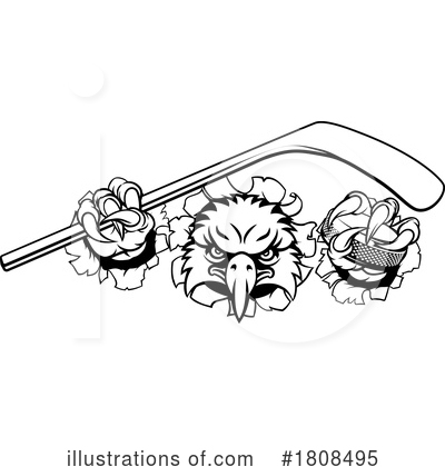 Hockey Clipart #1808495 by AtStockIllustration