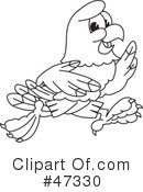Eagle Mascot Clipart #47330 by Mascot Junction