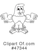 Eagle Mascot Clipart #47344 by Mascot Junction