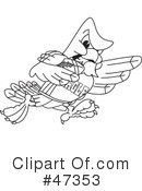 Eagle Mascot Clipart #47353 by Mascot Junction