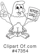 Eagle Mascot Clipart #47354 by Mascot Junction