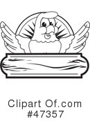 Eagle Mascot Clipart #47357 by Mascot Junction