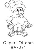 Eagle Mascot Clipart #47371 by Mascot Junction