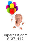 Ear Character Clipart #1271449 by Julos