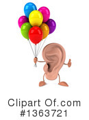 Ear Character Clipart #1363721 by Julos