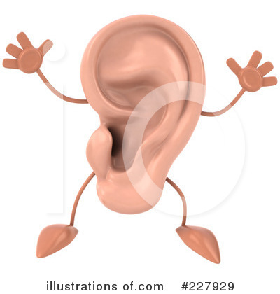 clip art ear. Ear Character Clipart #227929