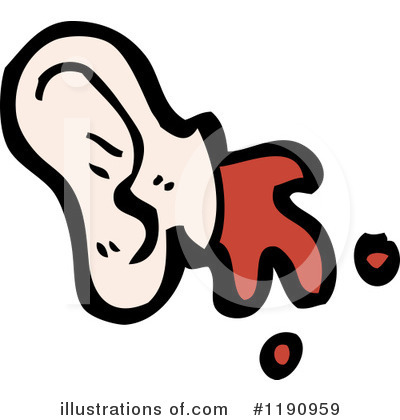 Royalty-Free (RF) Ear Clipart Illustration by lineartestpilot - Stock Sample #1190959