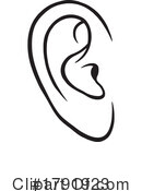 Ear Clipart #1791923 by Johnny Sajem