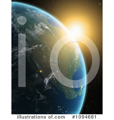 Royalty-Free (RF) Earth Clipart Illustration by Mopic - Stock Sample #1094681
