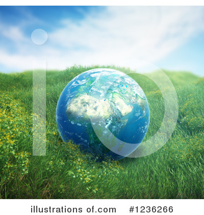 Royalty-Free (RF) Earth Clipart Illustration by Mopic - Stock Sample #1236266