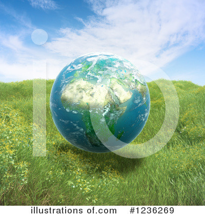 Royalty-Free (RF) Earth Clipart Illustration by Mopic - Stock Sample #1236269