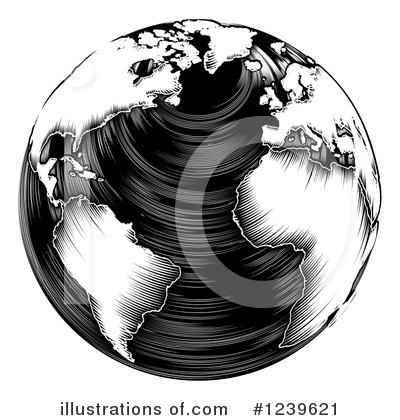 Royalty-Free (RF) Earth Clipart Illustration by AtStockIllustration - Stock Sample #1239621