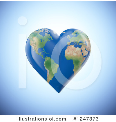 Royalty-Free (RF) Earth Clipart Illustration by Mopic - Stock Sample #1247373