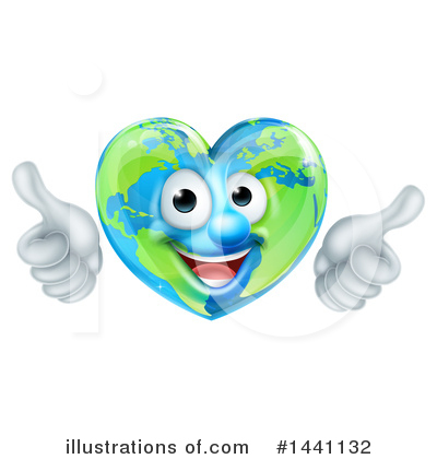 Royalty-Free (RF) Earth Clipart Illustration by AtStockIllustration - Stock Sample #1441132