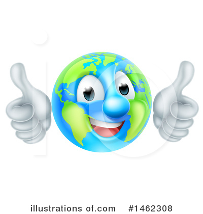 Royalty-Free (RF) Earth Clipart Illustration by AtStockIllustration - Stock Sample #1462308