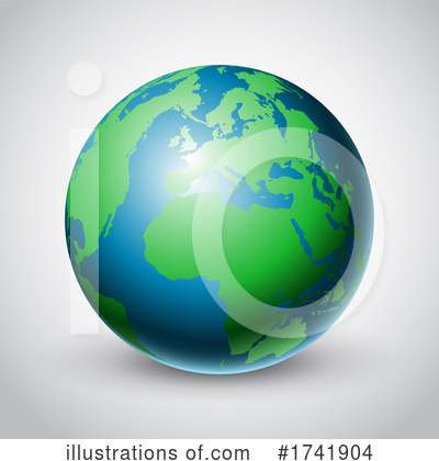 Royalty-Free (RF) Earth Clipart Illustration by KJ Pargeter - Stock Sample #1741904
