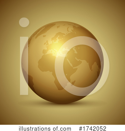 Royalty-Free (RF) Earth Clipart Illustration by KJ Pargeter - Stock Sample #1742052