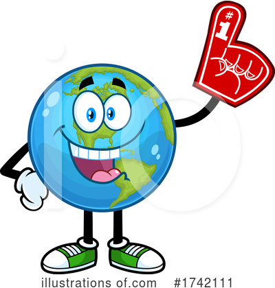 Earth Clipart #1742111 by Hit Toon