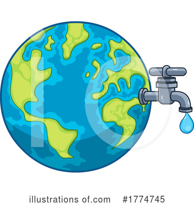Faucet Clipart #1774745 by Hit Toon