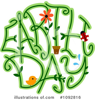 Earth Day Clipart #1092816 by BNP Design Studio