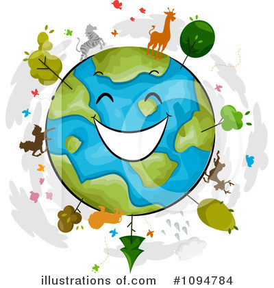 Royalty-Free (RF) Earth Day Clipart Illustration by BNP Design Studio - Stock Sample #1094784
