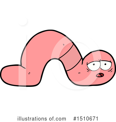 Royalty-Free (RF) Earth Worm Clipart Illustration by lineartestpilot - Stock Sample #1510671