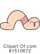 Earth Worm Clipart #1510672 by lineartestpilot