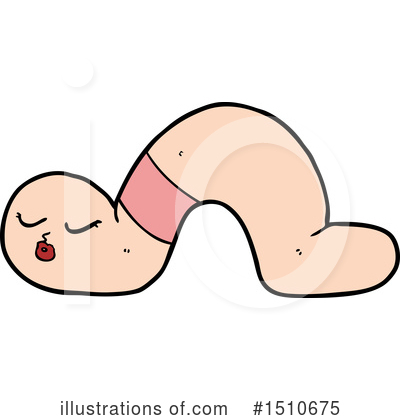 Royalty-Free (RF) Earth Worm Clipart Illustration by lineartestpilot - Stock Sample #1510675