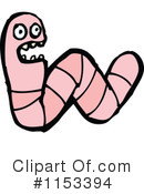 Earthworm Clipart #1153394 by lineartestpilot