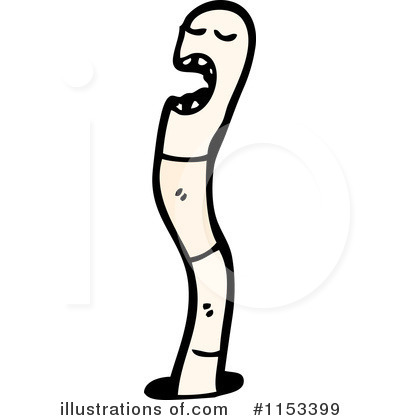 Royalty-Free (RF) Earthworm Clipart Illustration by lineartestpilot - Stock Sample #1153399