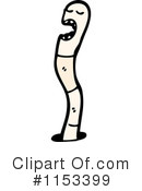 Earthworm Clipart #1153399 by lineartestpilot