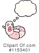 Earthworm Clipart #1153401 by lineartestpilot