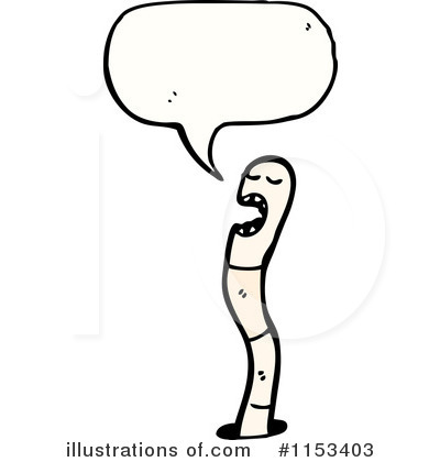 Royalty-Free (RF) Earthworm Clipart Illustration by lineartestpilot - Stock Sample #1153403