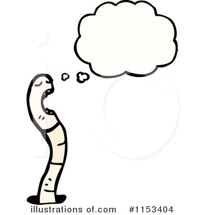 Royalty-Free (RF) Earthworm Clipart Illustration by lineartestpilot - Stock Sample #1153404