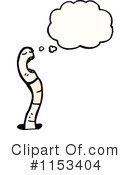 Earthworm Clipart #1153404 by lineartestpilot