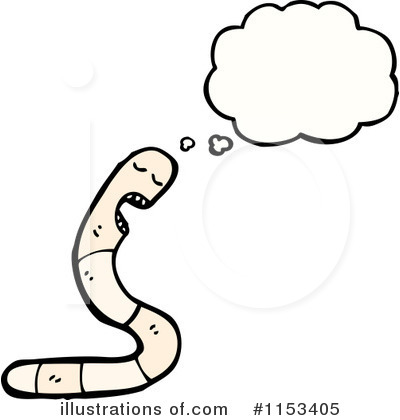 Royalty-Free (RF) Earthworm Clipart Illustration by lineartestpilot - Stock Sample #1153405
