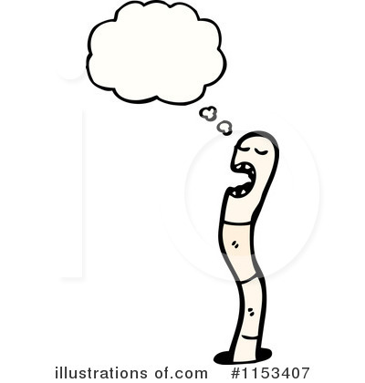 Royalty-Free (RF) Earthworm Clipart Illustration by lineartestpilot - Stock Sample #1153407