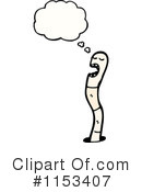 Earthworm Clipart #1153407 by lineartestpilot