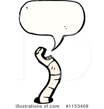 Royalty-Free (RF) Earthworm Clipart Illustration by lineartestpilot - Stock Sample #1153408