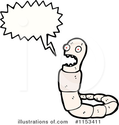 Royalty-Free (RF) Earthworm Clipart Illustration by lineartestpilot - Stock Sample #1153411