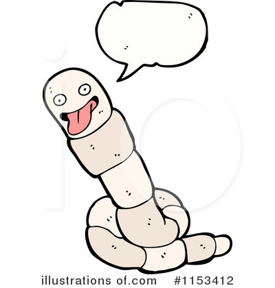 Royalty-Free (RF) Earthworm Clipart Illustration by lineartestpilot - Stock Sample #1153412