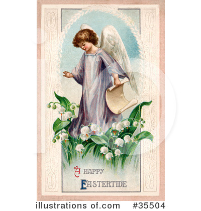 Easter Angel Clipart #35504 by OldPixels
