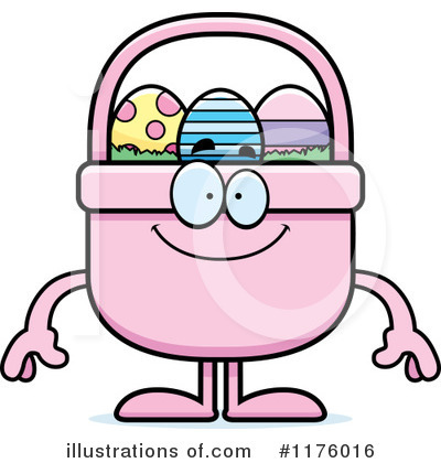 Royalty-Free (RF) Easter Basket Clipart Illustration by Cory Thoman - Stock Sample #1176016