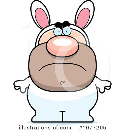 Royalty-Free (RF) Easter Bunny Clipart Illustration by Cory Thoman - Stock Sample #1077205