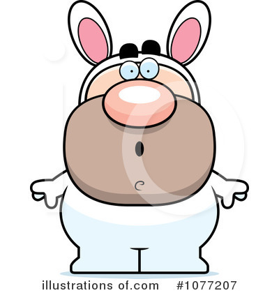 Royalty-Free (RF) Easter Bunny Clipart Illustration by Cory Thoman - Stock Sample #1077207