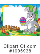 Easter Bunny Clipart #1096938 by visekart
