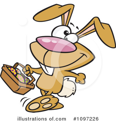 Rabbit Clipart #1097226 by toonaday