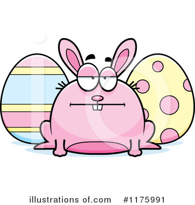 Royalty-Free (RF) Easter Bunny Clipart Illustration by Cory Thoman - Stock Sample #1175991