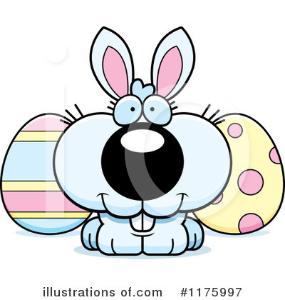Royalty-Free (RF) Easter Bunny Clipart Illustration by Cory Thoman - Stock Sample #1175997