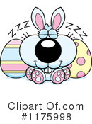 Easter Bunny Clipart #1175998 by Cory Thoman